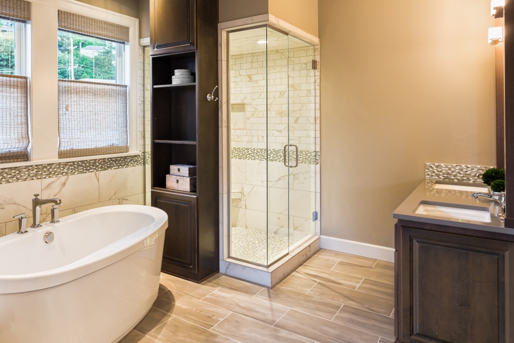 clean modern bathroom