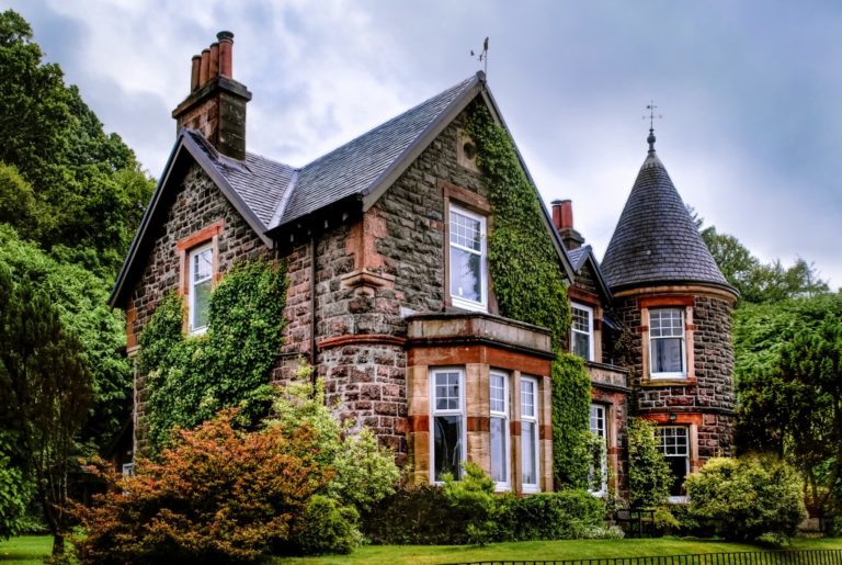 historic looking house