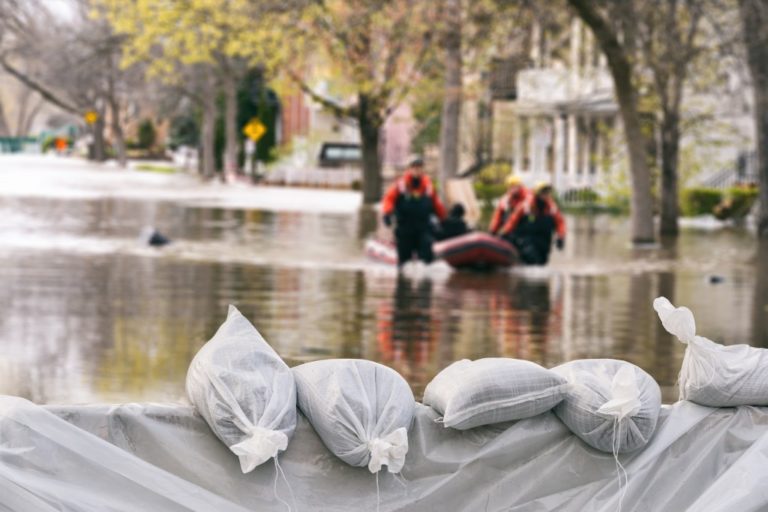 preparing for rising waters