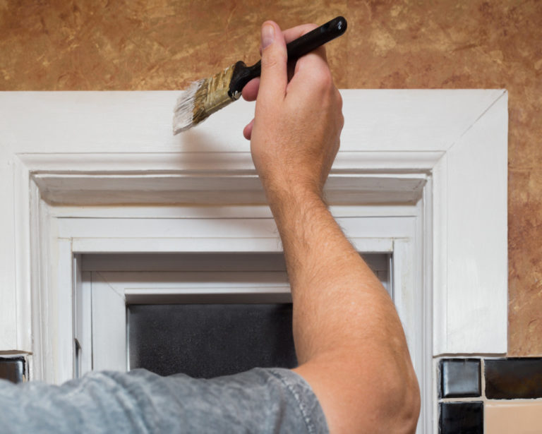 painting door frame