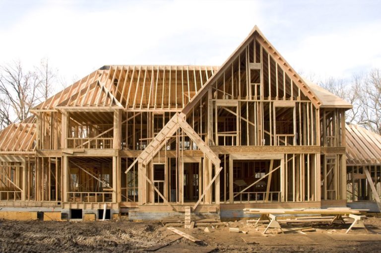 house wooden foundation