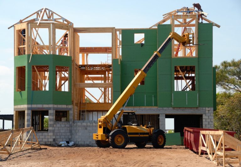 a home under construction