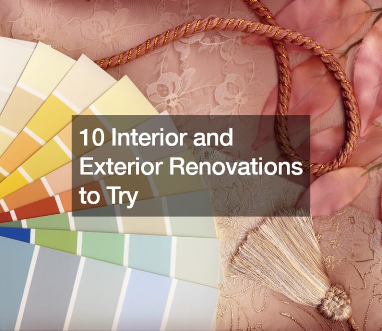 10 Interior and Exterior Renovations to Try