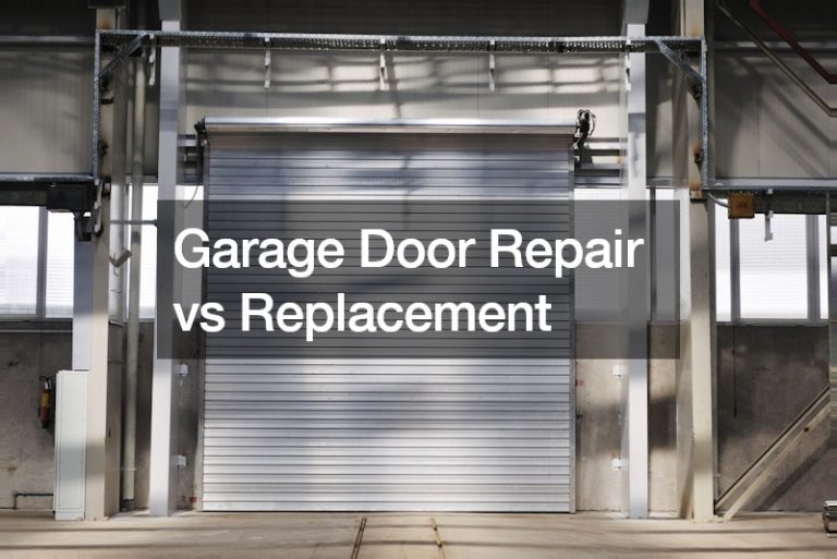 Garage Door Repair vs Replacement