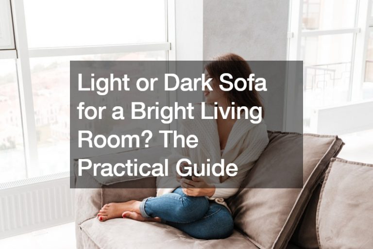 Light or Dark Sofa for a Bright Living Room? The Practical Guide