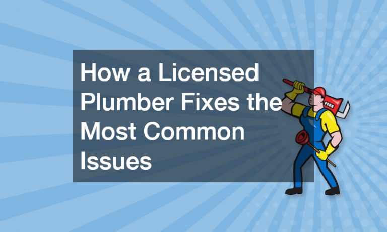 How a Licensed Plumber Fixes the Most Common Issues