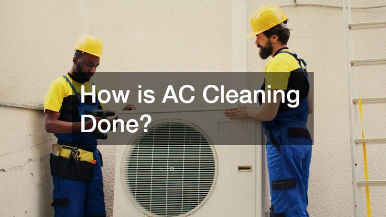 How is AC Cleaning Done?
